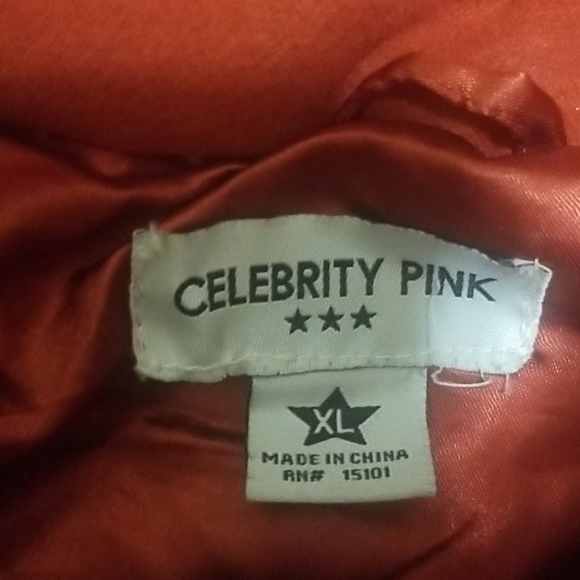 Celebrity Pink size XL pea coat - Picture 5 of 11